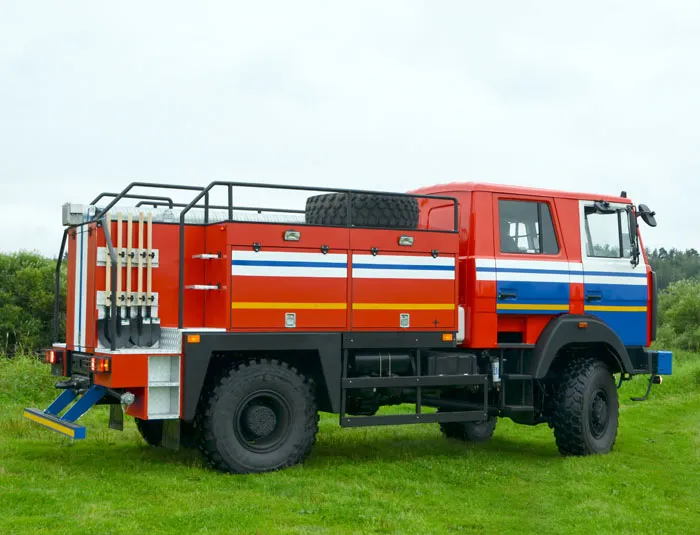 Поставлена первая партия пожарных машин за счет средств займа Всемирного банка. фото
